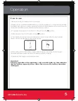 Preview for 5 page of Dirt Devil DDHV6 User Manual