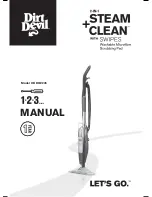 Preview for 1 page of Dirt Devil DDQC205 Manual