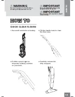 Предварительный просмотр 13 страницы Dirt Devil DDQC205 Manual