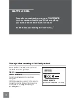 Preview for 4 page of Dirt Devil DDU01-E01-P01 User Manual