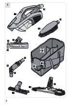 Preview for 2 page of Dirt Devil DUSTY 360 DD1400 Operating Manual