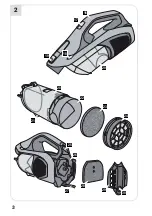 Preview for 3 page of Dirt Devil DUSTY 360 DD1400 Operating Manual