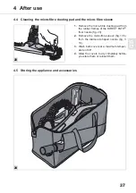 Preview for 37 page of Dirt Devil DUSTY 360 DD1400 Operating Manual