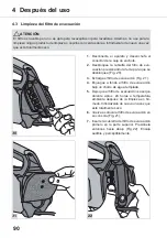 Preview for 90 page of Dirt Devil DUSTY 360 DD1400 Operating Manual