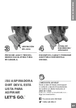 Preview for 47 page of Dirt Devil Endura Upright User Manual