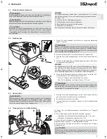 Preview for 7 page of Dirt Devil EQU Silence BG Operating Manual