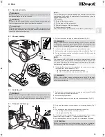 Preview for 13 page of Dirt Devil EQU Silence BG Operating Manual