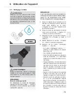 Preview for 73 page of Dirt Devil EVO PLUS Operating Manual