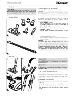 Preview for 6 page of Dirt Devil Factory M3320 Operating Manual