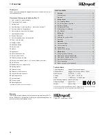 Preview for 10 page of Dirt Devil Factory M3320 Operating Manual