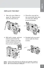 Предварительный просмотр 17 страницы Dirt Devil FD50105RM Manual