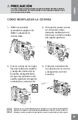 Предварительный просмотр 36 страницы Dirt Devil FD50105RM Manual