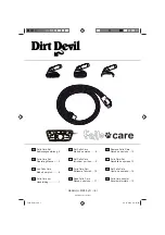 Dirt Devil Fello Care M288 Series Operating Manual preview