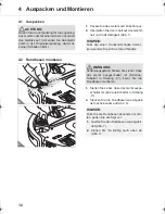 Preview for 12 page of Dirt Devil fusion Operating Manual