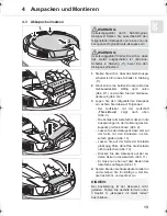 Предварительный просмотр 13 страницы Dirt Devil fusion Operating Manual