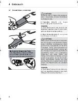 Предварительный просмотр 8 страницы Dirt Devil Gator M137 Operating Manual