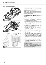 Preview for 22 page of Dirt Devil gator m138 Operating Manual