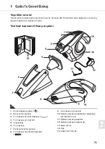 Preview for 75 page of Dirt Devil gator m138 Operating Manual