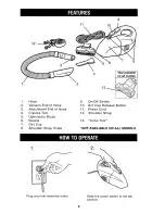 Preview for 4 page of Dirt Devil Hand Vac Owner'S Manual