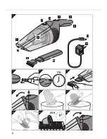 Предварительный просмотр 2 страницы Dirt Devil HANDiMATE M158 Operating Manual