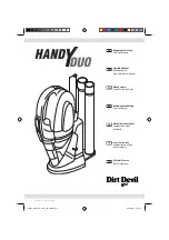 Dirt Devil Handy Duo Operating Manual preview