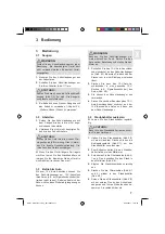 Preview for 7 page of Dirt Devil Handy Duo Operating Manual