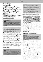 Preview for 11 page of Dirt Devil INFINITY AC DD5110 Instruction Manual