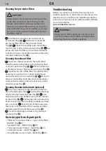 Preview for 18 page of Dirt Devil INFINITY AC DD5110 Instruction Manual