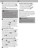 Preview for 24 page of Dirt Devil INFINITY AC DD5110 Instruction Manual