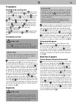 Предварительный просмотр 29 страницы Dirt Devil INFINITY AC DD5110 Instruction Manual