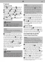 Предварительный просмотр 41 страницы Dirt Devil INFINITY AC DD5110 Instruction Manual