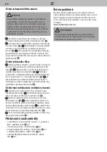 Preview for 60 page of Dirt Devil INFINITY AC DD5110 Instruction Manual