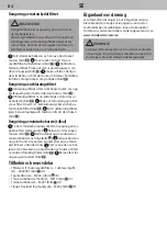 Preview for 84 page of Dirt Devil INFINITY AC DD5110 Instruction Manual