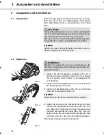 Предварительный просмотр 8 страницы Dirt Devil Infinity MCC Operating Manual