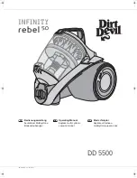 Preview for 1 page of Dirt Devil infinity rebel 50 Operating Manual