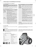 Preview for 21 page of Dirt Devil infinity rebel 50 Operating Manual