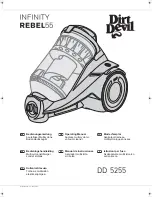 Предварительный просмотр 1 страницы Dirt Devil INFINITY REBEL 55 Operating Manual