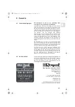 Preview for 21 page of Dirt Devil Infinity V12 eco Operating Manual