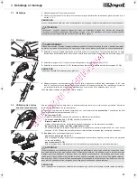 Preview for 21 page of Dirt Devil Infinity V8 Operating Manual