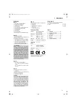 Предварительный просмотр 5 страницы Dirt Devil Infinity VS8 Turbo M5036 Operating Manual