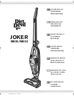 Dirt Devil Joker M695 Operating Manual preview