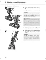 Предварительный просмотр 10 страницы Dirt Devil Joker M695 Operating Manual