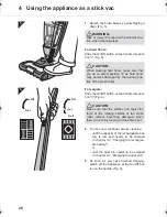 Предварительный просмотр 28 страницы Dirt Devil Joker M695 Operating Manual