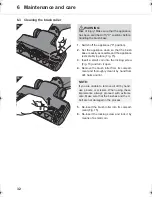 Предварительный просмотр 32 страницы Dirt Devil Joker M695 Operating Manual