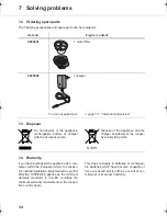 Предварительный просмотр 34 страницы Dirt Devil Joker M695 Operating Manual