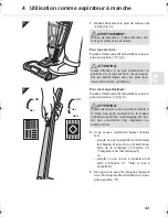 Предварительный просмотр 43 страницы Dirt Devil Joker M695 Operating Manual