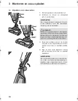 Предварительный просмотр 56 страницы Dirt Devil Joker M695 Operating Manual