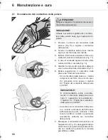 Предварительный просмотр 90 страницы Dirt Devil Joker M695 Operating Manual