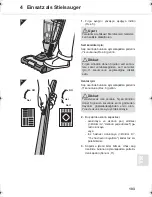 Предварительный просмотр 103 страницы Dirt Devil Joker M695 Operating Manual