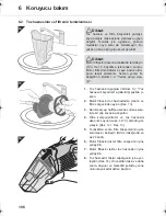 Предварительный просмотр 106 страницы Dirt Devil Joker M695 Operating Manual